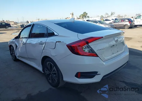 2017 Honda Civic Ex-L from USA, damaged, VIN 19XFC1F77HE211291